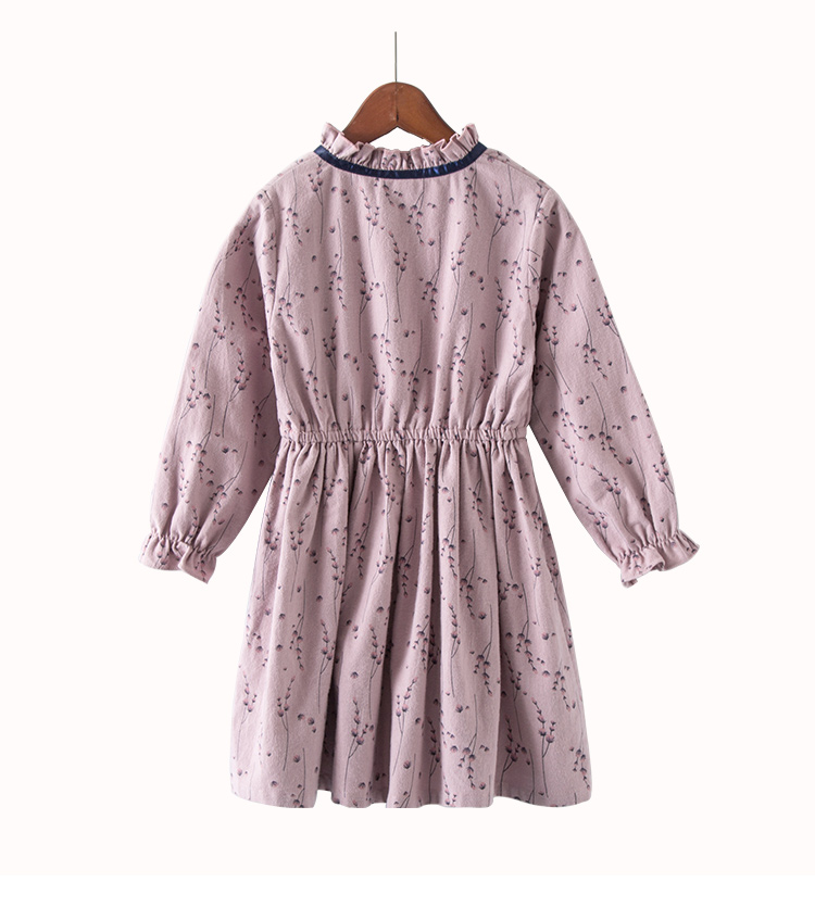 Váy bé gái 2018 phiên bản Hàn Quốc mới của bé gái thủy triều 1 tuổi bé 2 váy công chúa cotton trẻ em ngoại quốc váy đầm phong cách bé gái