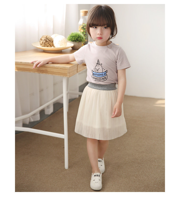 Jupe fillette en mousseline de soie - Ref 2053225 Image 16