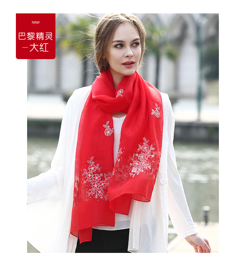Echarpe pour Femme en De la soie - Ref 3157977 Image 18