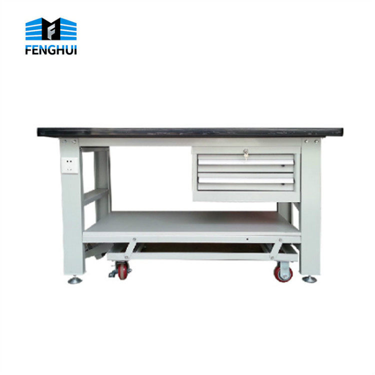 Mobile bench Non-Peuding to Thickened Multifunctional Working Table Operating Table Stainless special pliers work table
