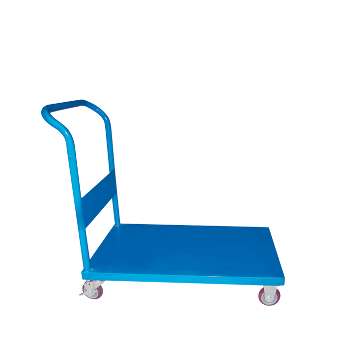 Ultra-quiet folding trolley movable household trolley truck metal lightweight trolley