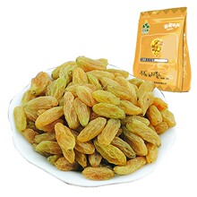 三叶果吐鲁番葡萄干树上黄无籽提子1kg