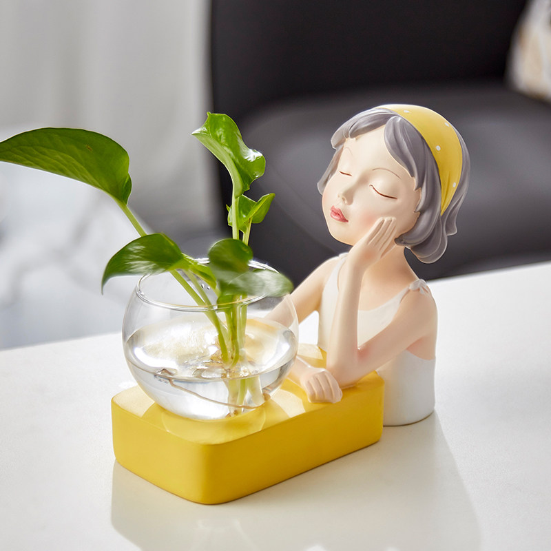 Nordic Creative Modern Minimalist Room Furnishing Home Living Room Healing Department Hydroponic Office Tabletop Decorative Swing