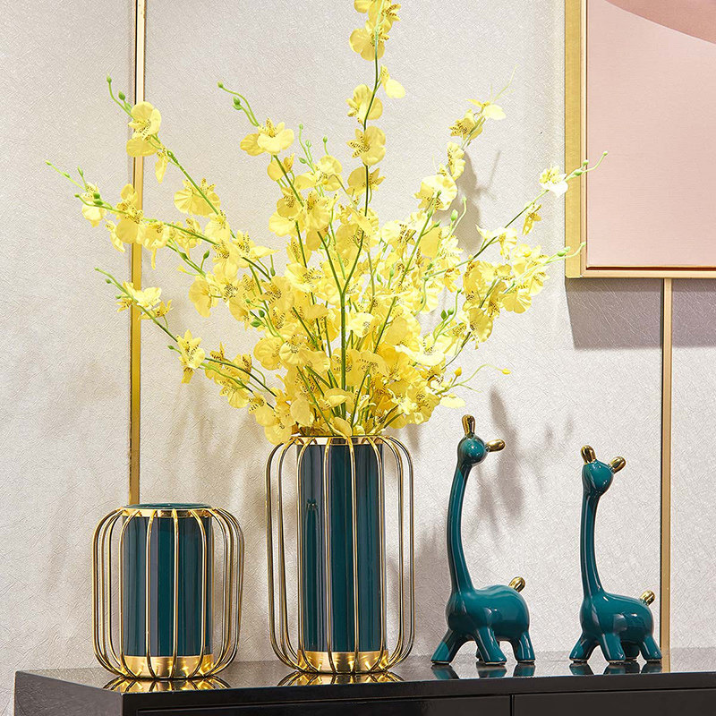 Creative Light Extravaganza Ceramic Vases Living Room Table TV Cabinet Modern Minima Dry Flower Decoration Pendulum accessories Home Accessories Accessories