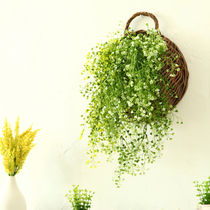 Simulation sunflower Golden Bell Wicker flower vine flower Vine roof living room indoor plant decoration hotel air conditioning green plant wall hanging