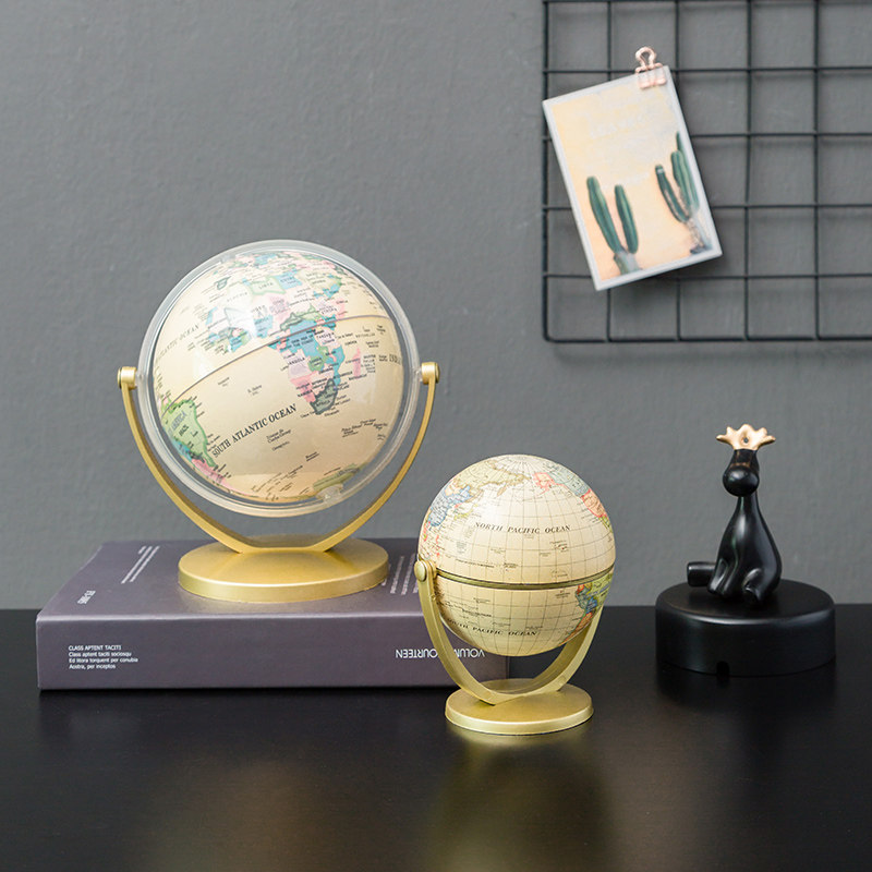 Creative Home Furnishing products Living room Bedroom Globe Craft Gifts Swing Accessories Office Book House Swing Piece Personality Brief Modern