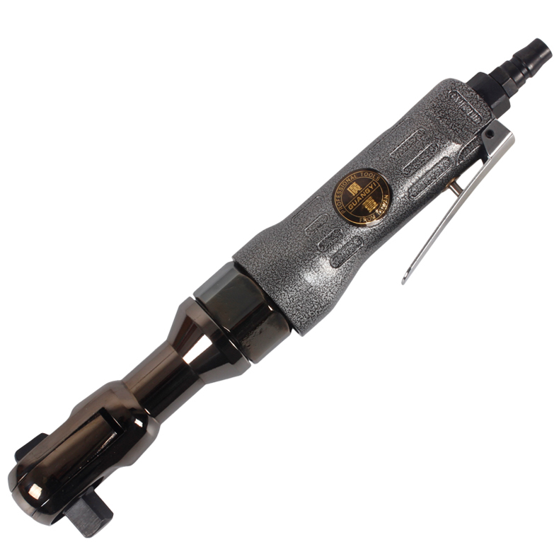 Dụng cụ khí nén Guangyi Mạnh mẽ 1/2 吋 Air Ratchet Cờ lê Ổ cắm khí nén Cờ lê Kích hoạt không khí có góc 	máy nén khí xì khô