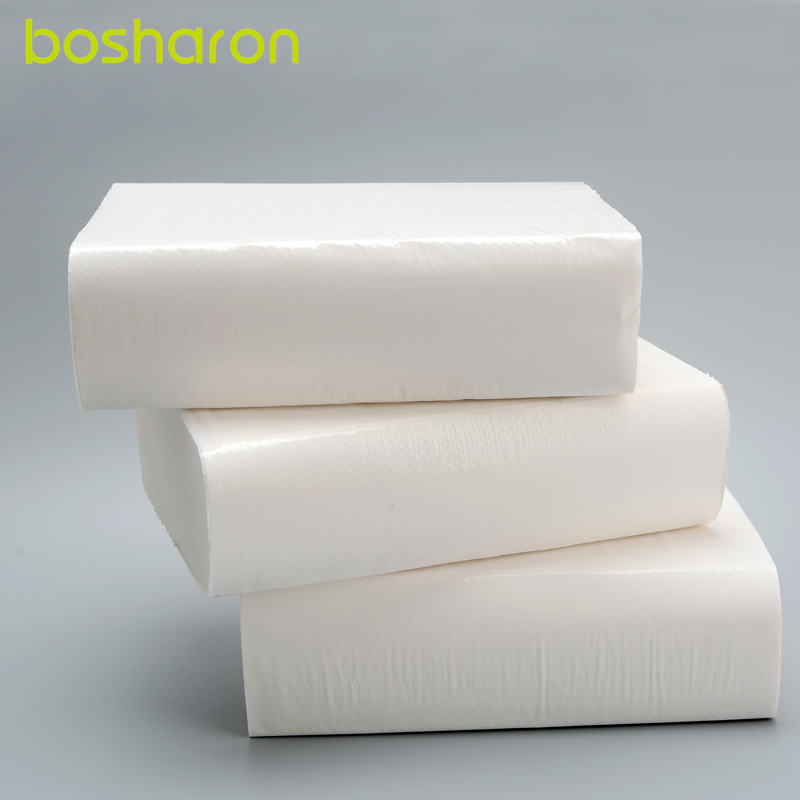 Bossalon Water Absorbent Paper Towel Home Kitchen Hand Towel Commercial Toilet Toilet Wipe Paper Paper For Hotel Hotels and Guesthouses