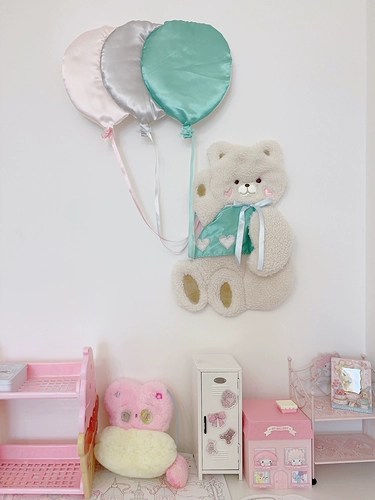 Мягкая сестра Тонгфу винтажное антикварное воздушный шар на стене медвежьи стены -Мимия -схватывающая спальня комната