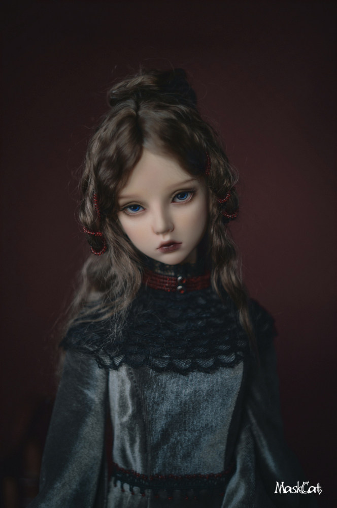 (Maskcat Doll) BlackBunny 57cm 1 3SD BJD 3 Daughter Eva Astrid-Taobao