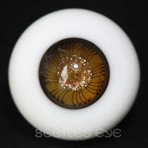 (Beetles)BJD SD baby with handmade glass eye bead black pattern series W-11