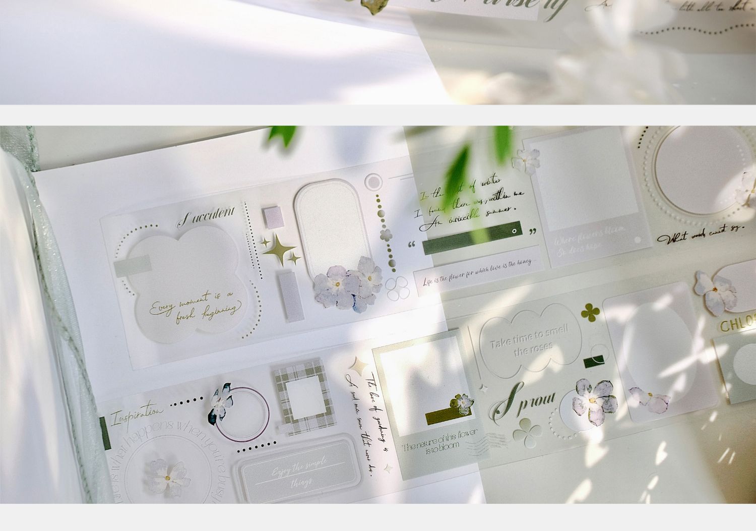 【預售】Vol4 夏日映像 雀斑茶新品手帳膠帶 和紙/PET - 膠紙/膠帶/紙膠帶 - 紙 紫色