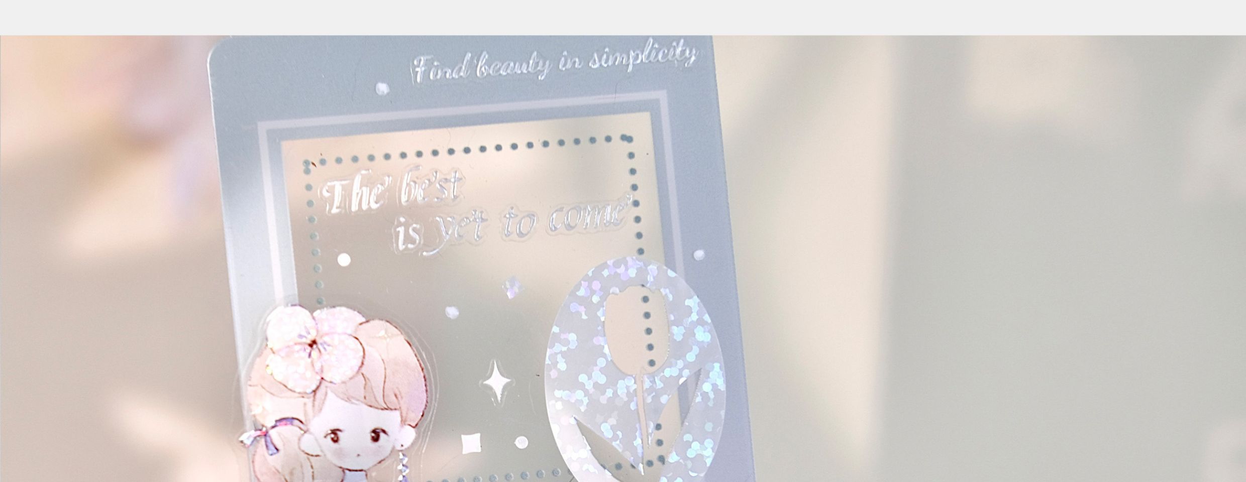 【預售】Vol4 月光碎片 雀斑茶新品原創模切貼紙卷 - 膠紙/膠帶/紙膠帶 - 紙 紫色