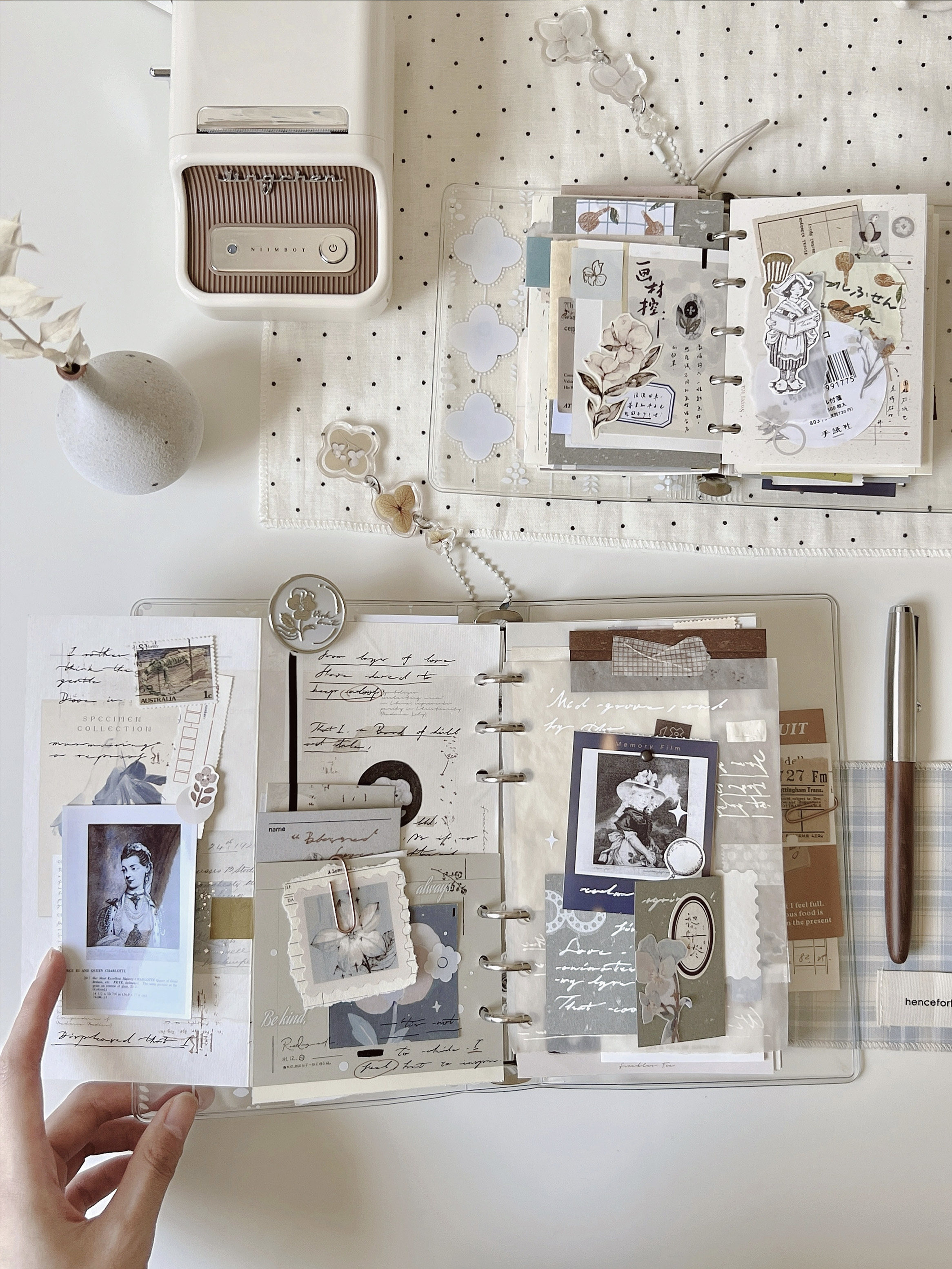 JOURNAL PAGES × 雀斑茶 7本セット 先行予約 日常季【麦芽花磚】雀斑茶 frecklestea 【公式】新作 M5A6