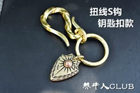 Витая леска в форме S-образного крючка