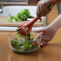 Manual eggbeware stirring stick egg cramp for household food nip food nip Nip Noodle with scoop Scoop Scoop