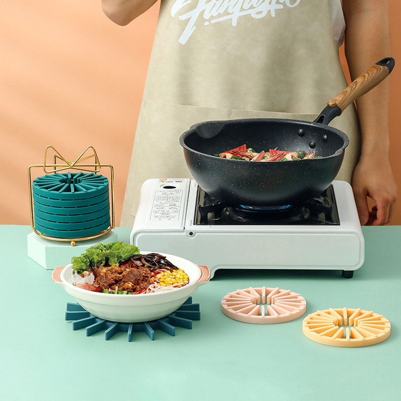 Silicone pad insulation pad anti-hot high temperature household casserole cushion dish cushion cushion cushion cushion cushion