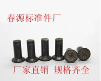 Solid rivet GB869 countersunk head flat cone head iron rivet M5*10*40M6*12*50 factory direct sale