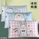 Summer mat pillow cover summer cartoon 40x60 single ice silk children's pillow cover 30x50 kindergarten pillow core cover