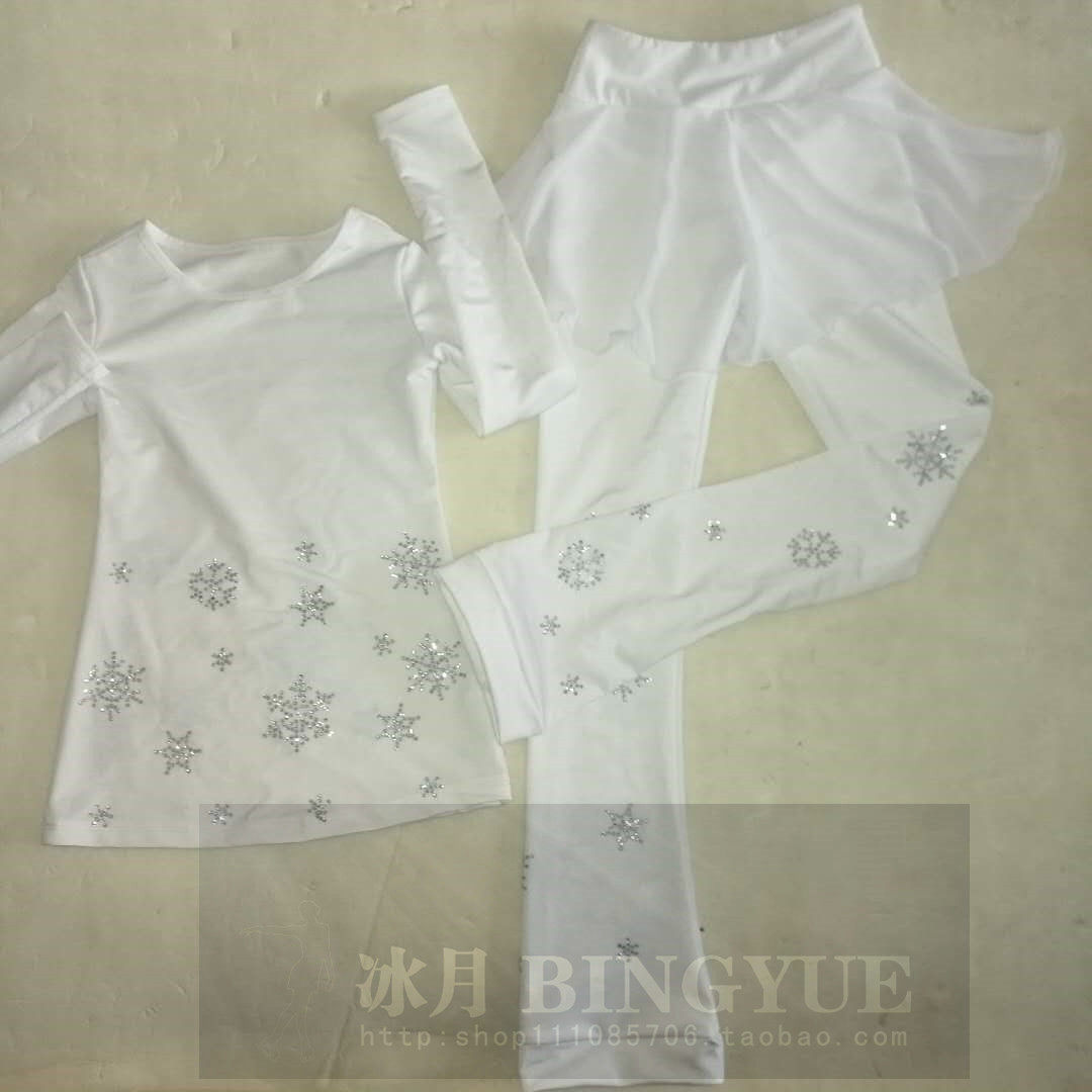 Professional custom figure skating clothing adult children's skating clothing 6 colors thin spandex skating clothing