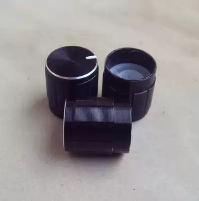 Rotary twist potentiometer Rotary twist volume knob black lace aluminum knob tone panel Knob