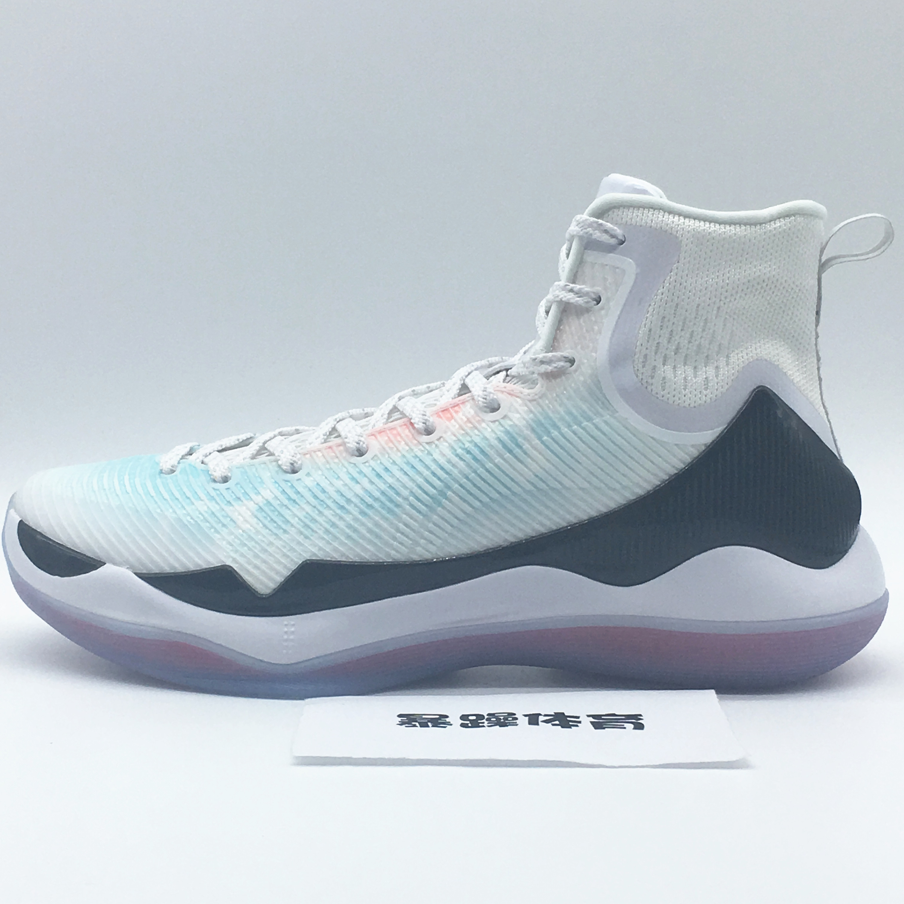 Li Ning Shuai Shuai 11 thế hệ sonic 6 bóng rổ công nghệ đám mây hấp thụ sốc giày thể thao đế ngoài cao pha lê ABAM023 giày the thao nam
