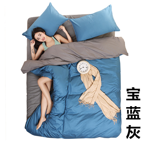 Khăn trải giường bốn mảnh Bộ đồ giường ba mảnh Bộ đồ giường Sinh viên Ký túc xá Phòng ngủ đơn 1,2m 1,5 / 1,8m chăn ga đẹp