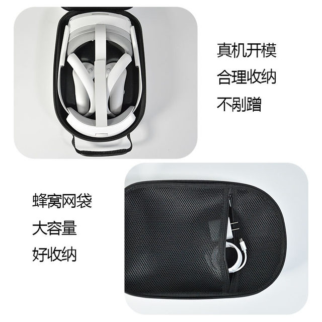 Suitable for Pico4 Vr Glasses Storage Bag, Pico Neo4 All-In-One Storage Box, Hard-Shell Pressure-Resistant Portable Bag