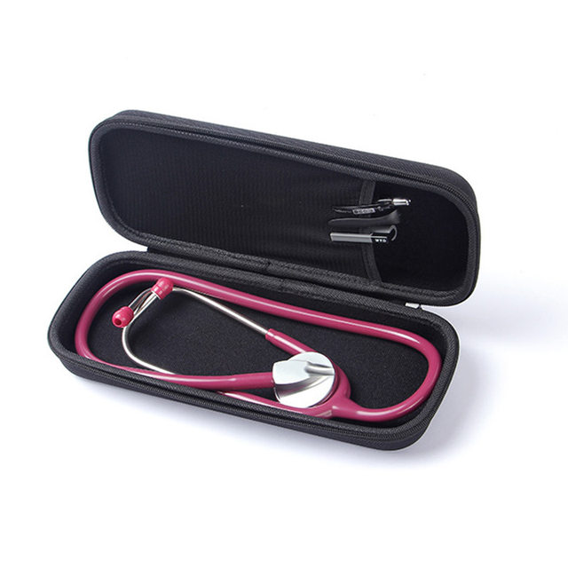 Portable Stethoscope Storage Box, Medical Multi-Functional Household Stethoscope Storage Bag for Pregnant Women, Eva Shock-Proof Bag
