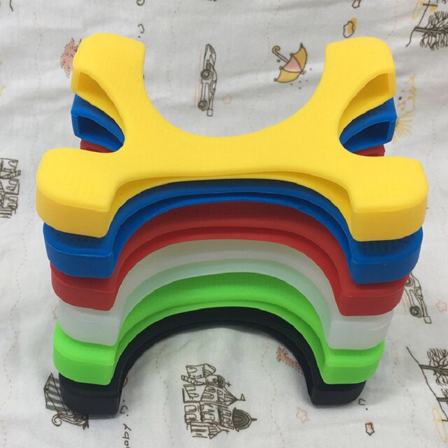 2.5inch Mobile Hard Drive Silicone Case X-Shaped Protective Case Anti-Drop and Shockproof Bag Wd Western Digital Toshiba Hard Drive Bag