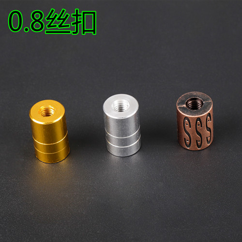 Fishing net Rod DIY net head 8MM screw net connector DIY rod to net screw front blocking flow plug net accessories