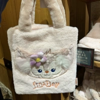 Плюшевая сумка для плеч с лингнабелью