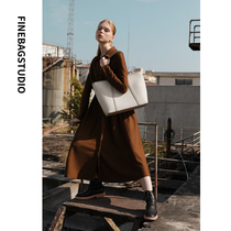 Finebagstuido spring 2021 new canvas tote bag female commuter large capacity niche design simple