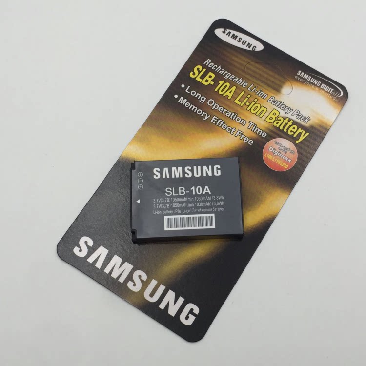 Samsung IT100 ES55 PL60 PL50 EX2F EX2F digital PL65 original camera battery SLB-10A