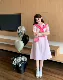 Розовый, короткий рукав