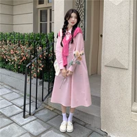 Весенняя дизайнерская трикотажная рубашка для беременных, накидка, платье, комплект, тренд сезона, на шнурках