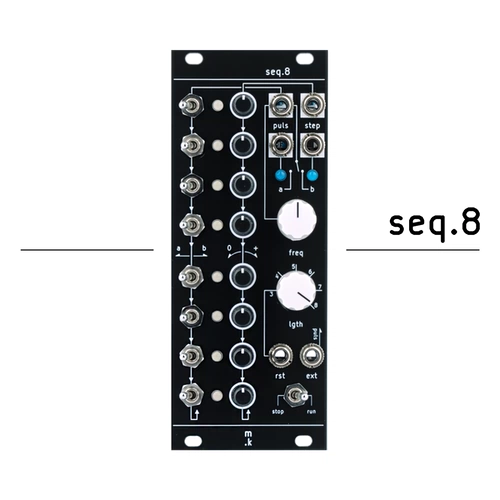 Seq.8 ｜ 8-ступенчатый модуль секвенсора.