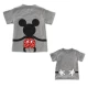 Gia đình Mickeyini 2019 trang bị cho một gia đình ba hoặc bốn chiếc áo thun cotton ngắn tay gia đình - Trang phục dành cho cha mẹ và con shop trẻ em