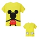 Gia đình Mickeyini 2019 trang bị cho một gia đình ba hoặc bốn chiếc áo thun cotton ngắn tay gia đình - Trang phục dành cho cha mẹ và con shop trẻ em