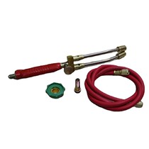 Liquefied gas double head welding gun aluminum welding powder welding powder tank heat dissipation network air-conditioning pipe evaporator welding car maintenance