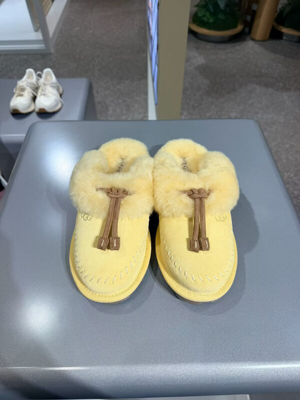 Ugg Genuine Product from the Store, 2026 Autumn New Model, Women's Comfortable Casual Fur Slippers 1180370-1199