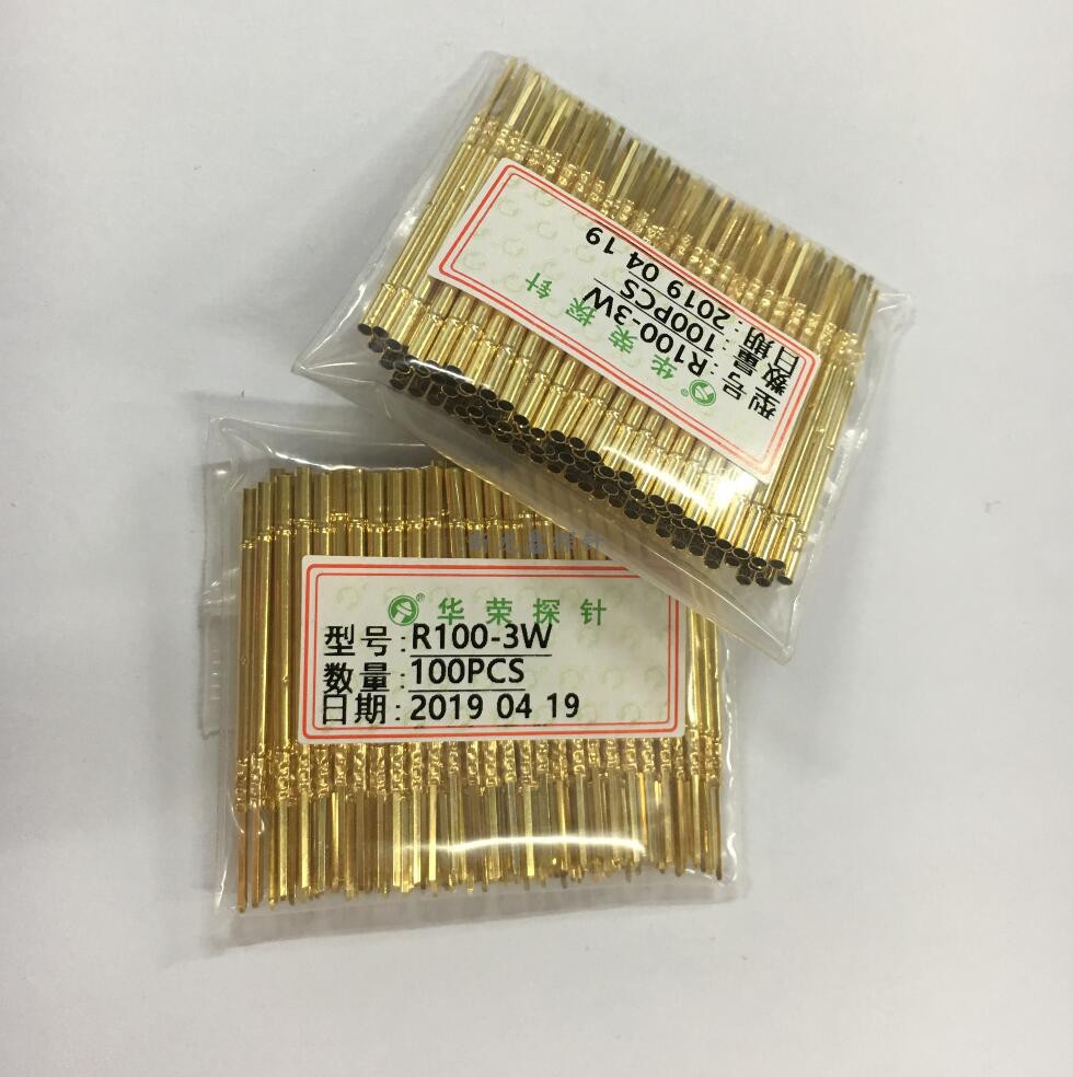 厂家直销R100-3W/3S 针座 1.7MM套筒 P100系列针筒 铜套 测试针套