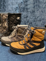 Ice Bear Sorel WHITNEY II womens non-slip warm waterproof wool outdoor ski boots outdoor snow boots