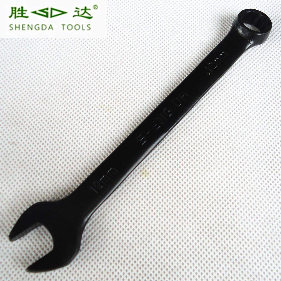 SD Shengda black double-headed opening plum dual-use plum wrench 25 26 27 28 29 30 31 32mm