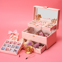 Children Hair Accessories Creative Gift Box Suit Gift Box Girl Hair Clip Little Girl Han Edition First Decorated Box Birthday Gift Gift