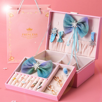 Creative Gift Children Hair Accessories Box Suit Girl Hair Clip Hair Rope Little Girl Birthday Present The First Accessories Box Accessories