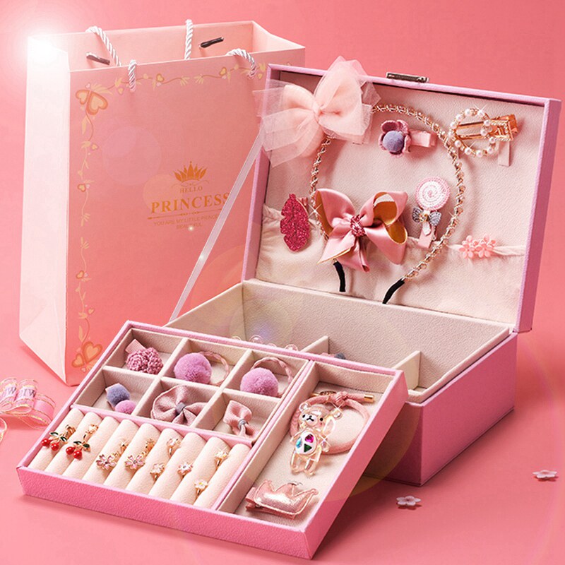 Girl Birthday Gift 8 Year Old Girl Gift Box Hairbox Hair Accessories 61 8 Children Practical 9 Creative 11 Princess Gift 6