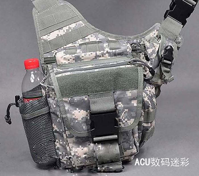 Multi-color optional men's casual cross-body bag hanging bag saddle bag messenger bag shoulder bag outdoor camouflage fishing bag