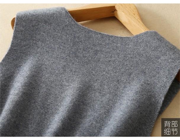 Bearskin eo sâu cổ chữ V áo len cashmere áo đôi đan áo len cashmere áo mùa thu nữ và mùa đông ở châu Âu và châu Mỹ nữ xu hướng áo khoác nữ 2021