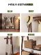 High-end solid wood floor-standing clothes rack for home bedroom and office 2026 new vertical wooden coat rack storage